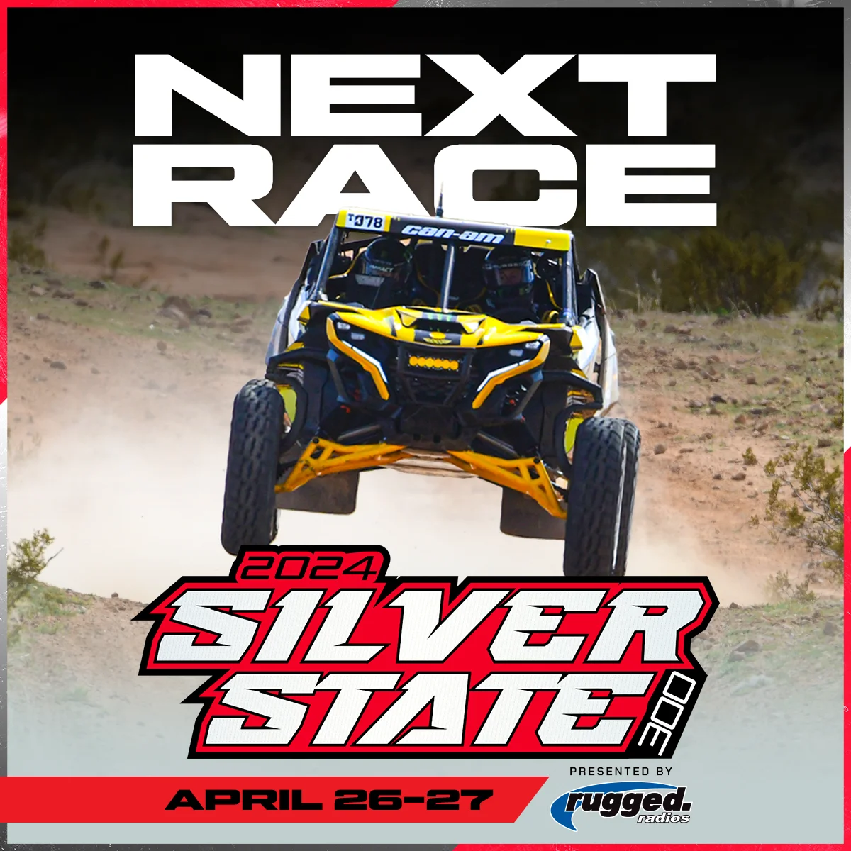 SS300 next race graphic